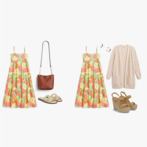 Social Standards Floral Dress NWT Large - Picture 4 of 4